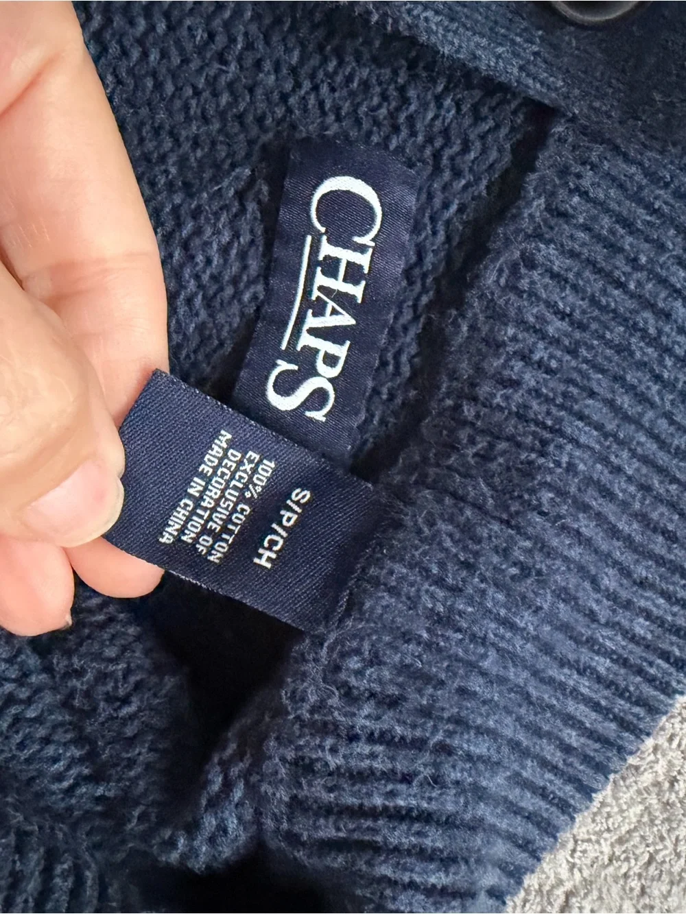 Chaps men’s small